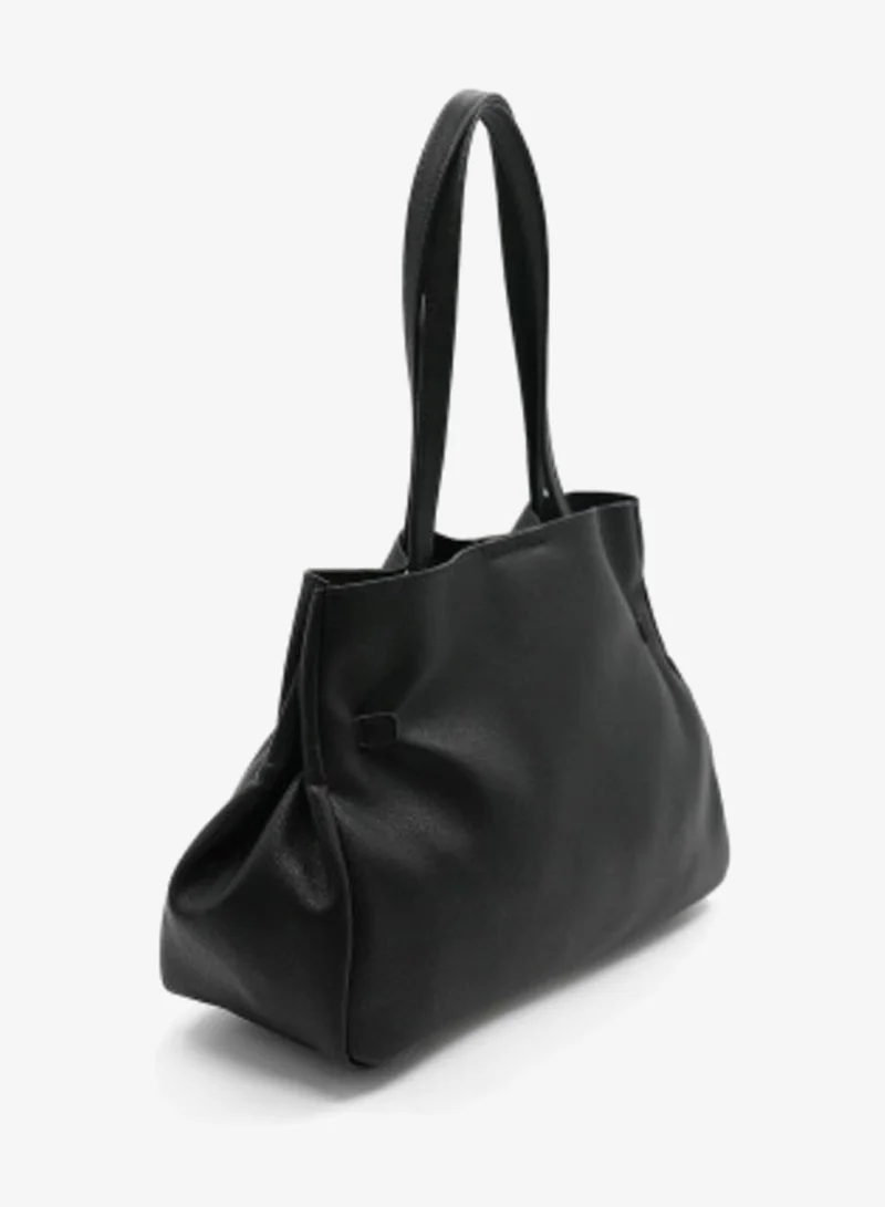 مارينا جالانتي Marina Galanti Women's Bessude Leather-Effect Shopper Bag - Black