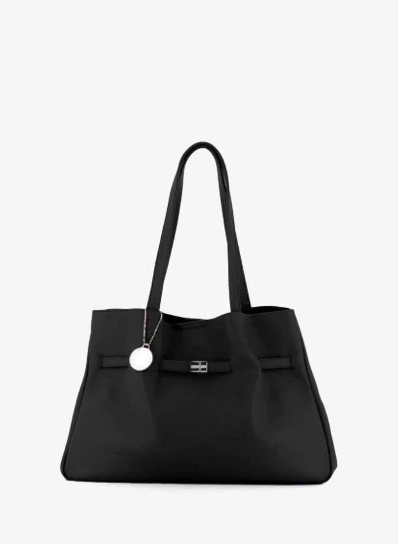 مارينا جالانتي Marina Galanti Women's Bessude Leather-Effect Shopper Bag - Black