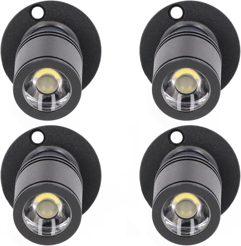 Led Spot Lights, Spotlights 5V with 2m Cable Length for Display Cabinets, Jewelry Cabinets, Cupboards, Entrance Ways, Tables, Shelves (Warm Light #12) - Image 2