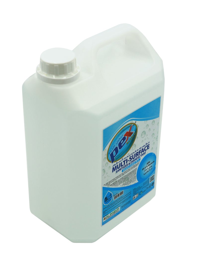 Pex Active Multi Surface Sanitizer Disinfectant 5 Ltr  - Image 2