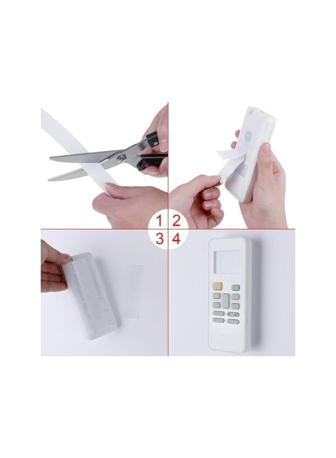 Green Tiger Self-Adhesive Hook and Loop, Hook and Loop Fastener Tape 1 inch x 5M Self Adhesive Tape, Reusable Fastener for Home, Kitchen, Office, Crafting, Sewing, Cable Organizer (White) - Image 4