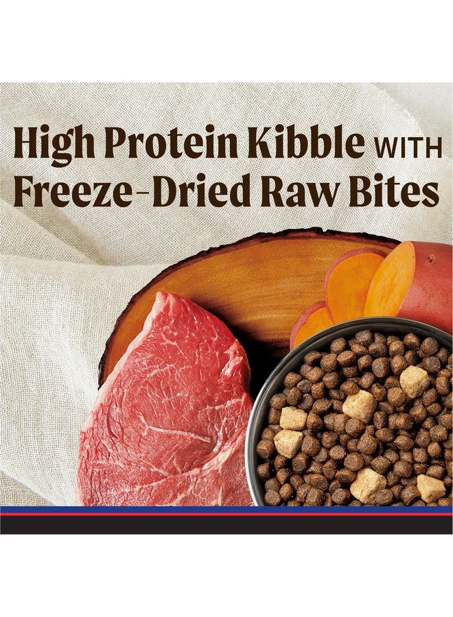 Merrick Backcountry Grain Free Dry Adult Dog Food, Kibble With Freeze Dried Raw Pieces, Hero’s Banquet Recipe - 4.0 lb. Bag - Image 2