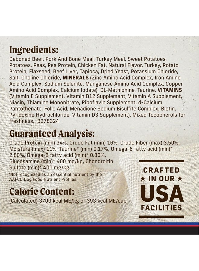 Merrick Backcountry Grain Free Dry Adult Dog Food, Kibble With Freeze Dried Raw Pieces, Hero’s Banquet Recipe - 4.0 lb. Bag - Image 5