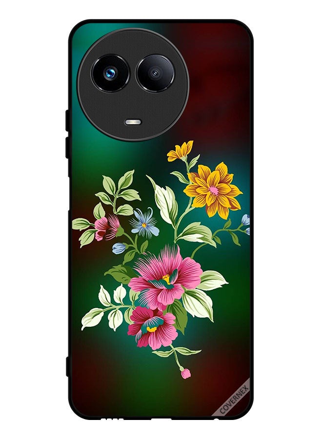 Covernex Protective Case Cover For Realme 11 5G Hd Flowers - Image 1
