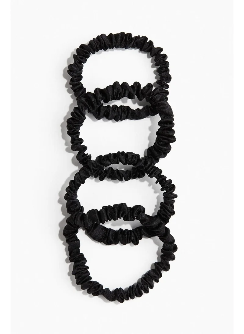 اتش اند ام 4-pack silk scrunchies