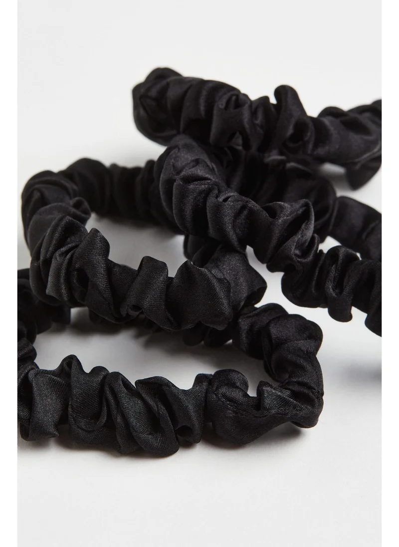 H&M 4-pack silk scrunchies