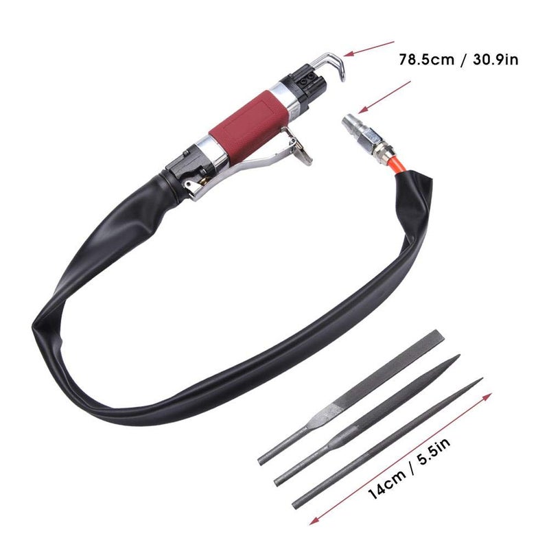 Hongzer Air Body Saw File, Reciprocating Power Saws Pneumatic Grinding Tool Reciprocating Machine 3400rpm 1/4 Inch, Air Body Reciprocating Saw File, Grinding Buffing Polishing Sanding Tools - Image 2