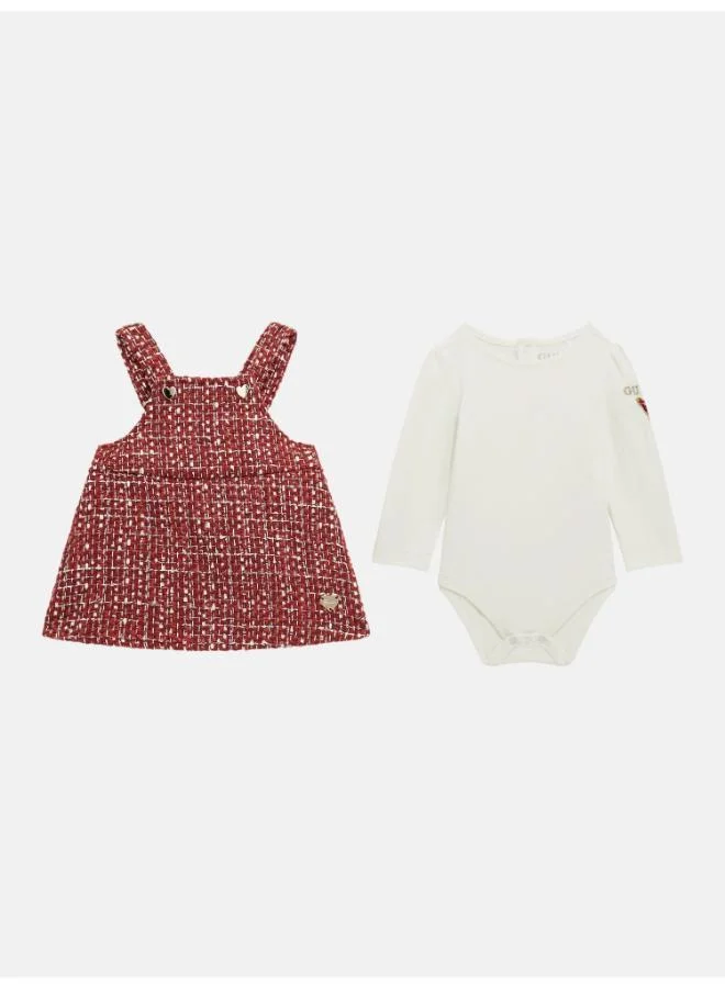 GUESS Kids Bodysuit and tweed skirt Sets