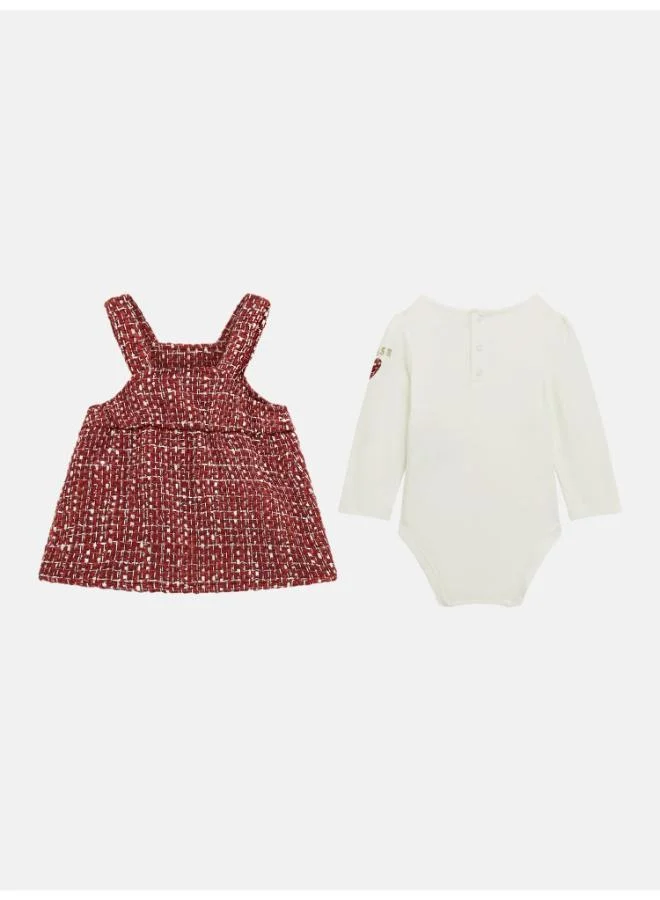 GUESS Kids Bodysuit and tweed skirt Sets