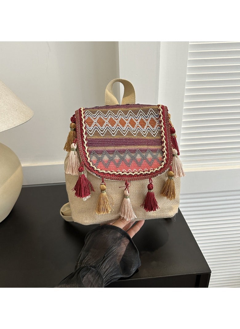 Mark Fairwhale New Retro Fashionable Casual Backpack  - Image 1