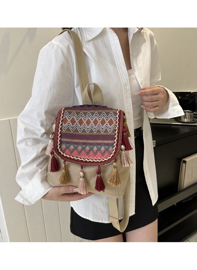 Mark Fairwhale New Retro Fashionable Casual Backpack  - Image 2