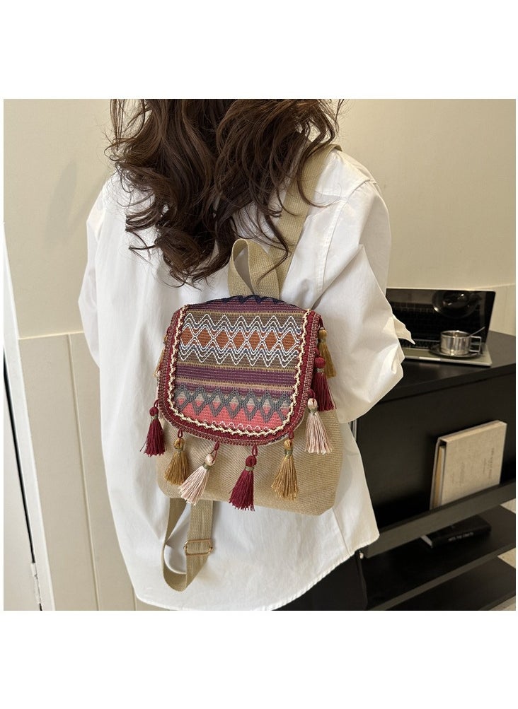 Mark Fairwhale New Retro Fashionable Casual Backpack  - Image 3