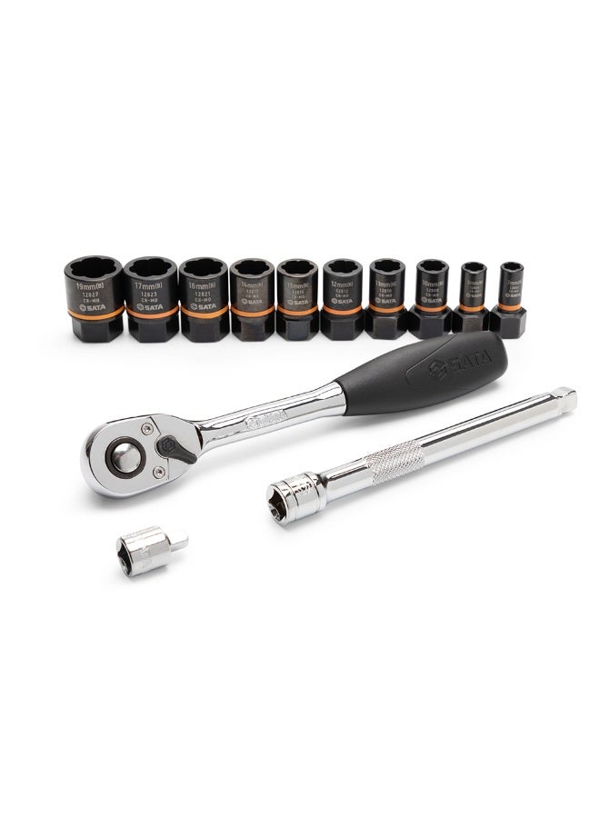 SATA ST09137 13-Piece 1/4" and 3/8" BoltBiter Set - Image 1