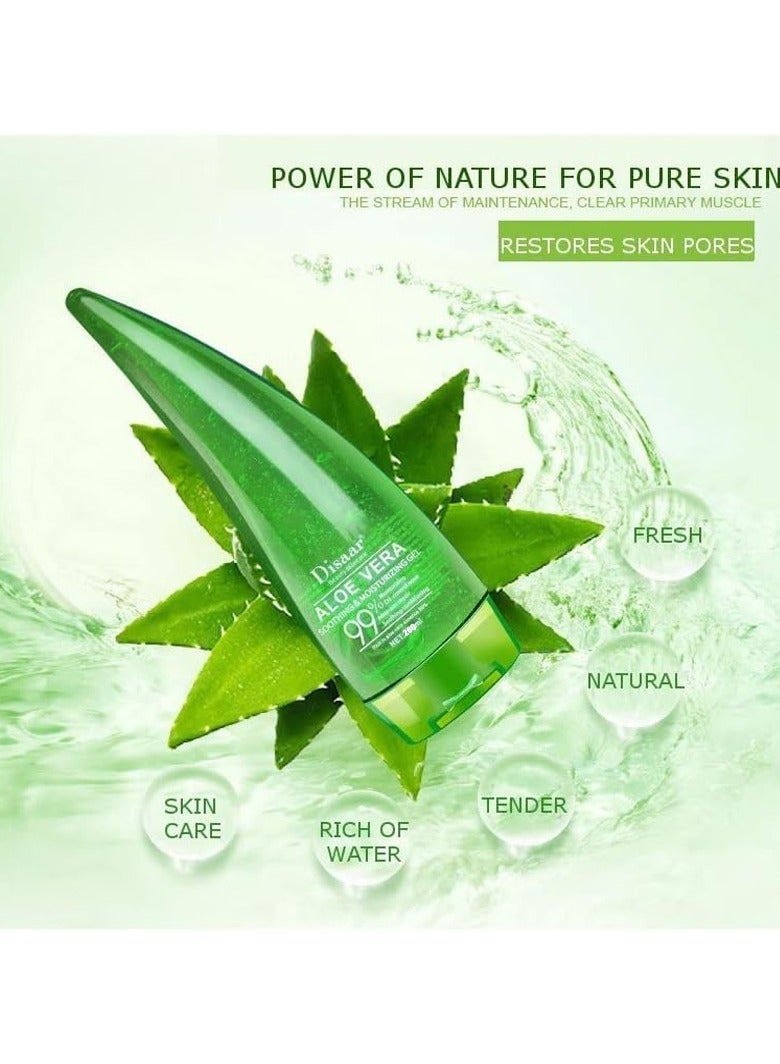 Disaar ALOEVERA GEL SOOTHING & SUNBURN REPAIR Face Treatments - Image 3