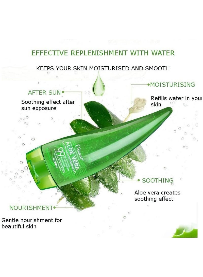 Disaar ALOEVERA GEL SOOTHING & SUNBURN REPAIR Face Treatments - Image 4