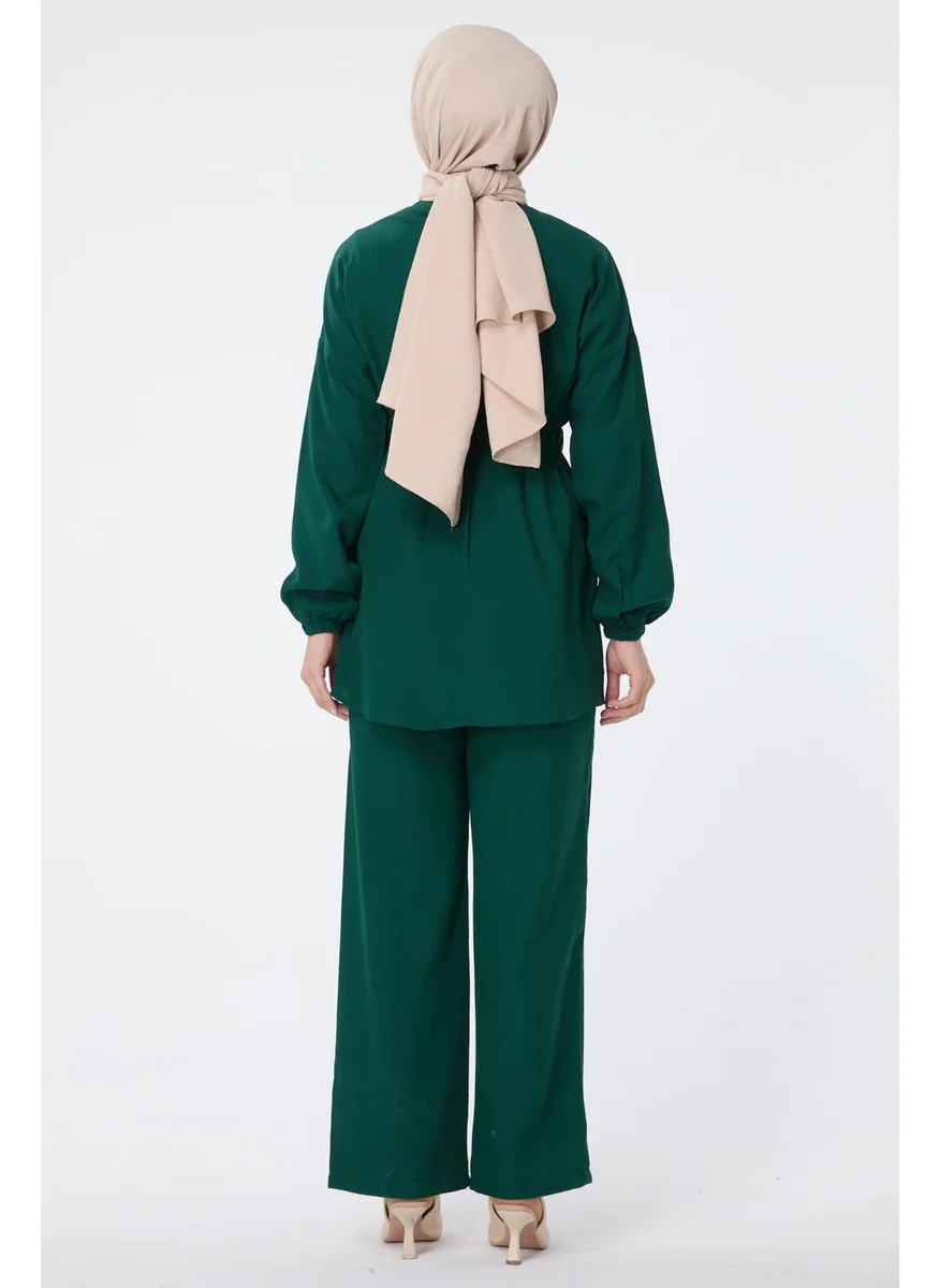 Tofisa 13058-ZUMRUT Tunic Trousers