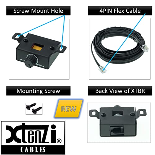 Xtenzi Bass Volume Knob Control Bass Remote XTBR23 Compatible with Select Pioneer Amplifier - Image 3
