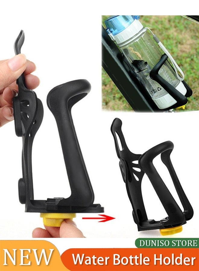 Loquat Bike Water Bottle Holder - 23 cm,Bike Water Bottle Cage, Durable Ultralight Plastic Water Drink Holder Rack, Lightweight PC Water Bottle Holder for Bicycle, Cycling Bottle Holder Cages for MTB, Road  - Image 1