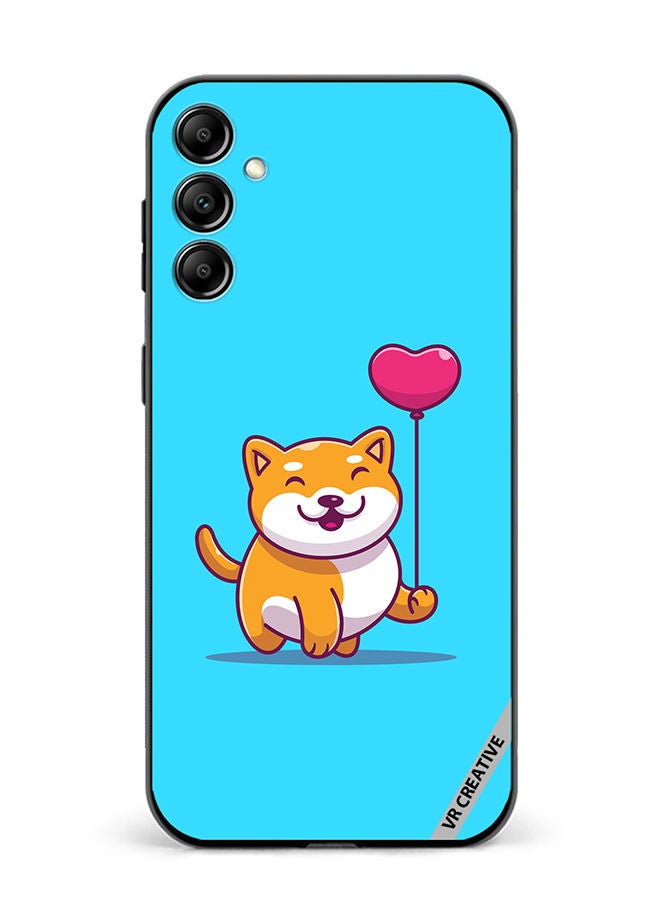 VR CREATIVE Protective Case Cover For Samsung Galaxy A34 Cute Dog Design Multicolour - Image 1