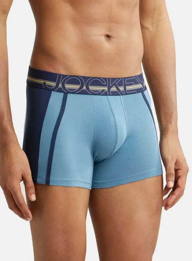 JOCKEY Jockey US21 Men's Super Combed Cotton Elastane Stretch Solid Trunk with Ultrasoft Waistband