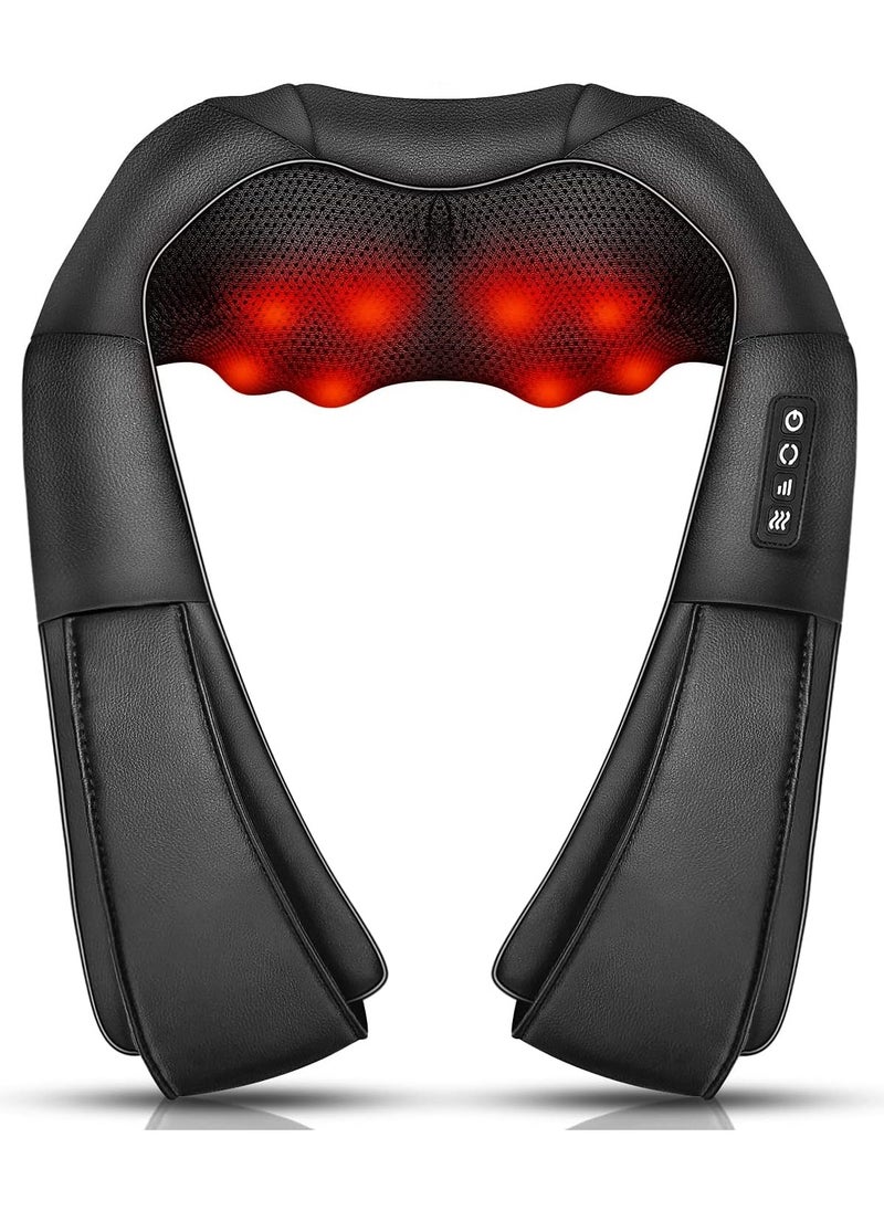 Generic Neck Massager with Heat, Shiatsu Massager for Neck, Back, Shoulder, Foot and Leg, Deep Tissue 3D Kneading Massager for Relax Muscles at Home and Offie,Neck Massager for Women and Men  - Image 1