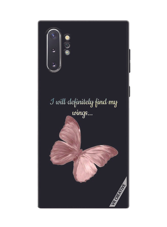 VR CREATIVE Protective Case Cover For Samsung Galaxy Note10 Plus 5G I Will Definitely Find My Wings Design Multicolour - Image 1