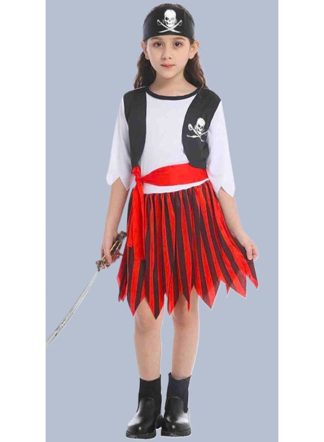 NIBEMINENT Halloween female pirate costume party Pirate cosplay costume Caribbean Pirate Captain Jack costume costume - Image 1