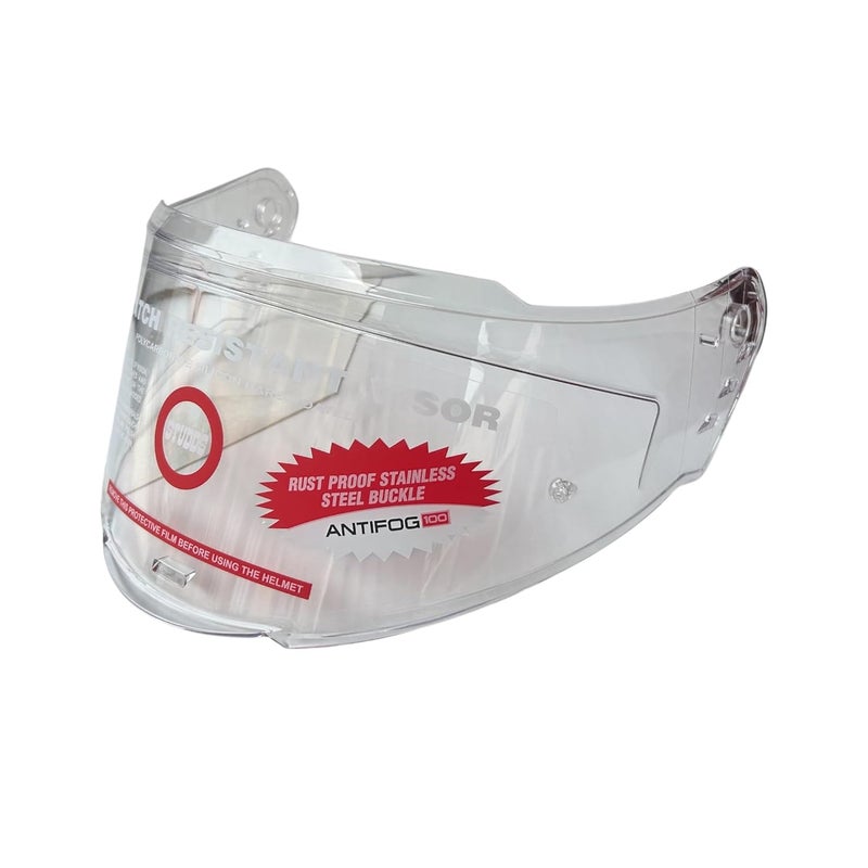 STUDDS Helios Helmet Outer Visor, Pinlock Insert Compatible, Original - Image 1