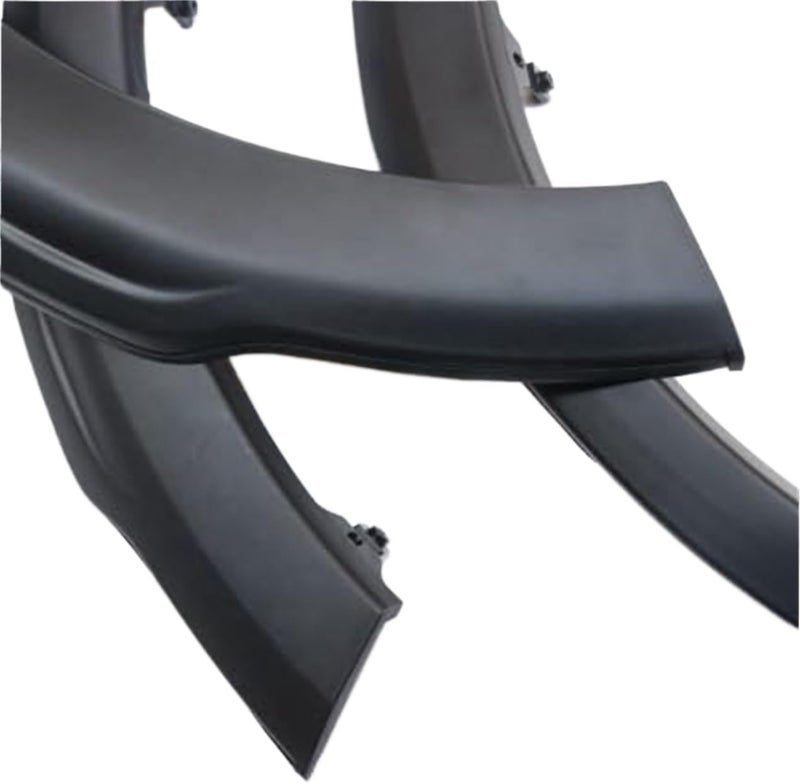 Wivplex Black Fender Flare Wheel Arch Covers for Toyota Yaris 2018 - Image 3