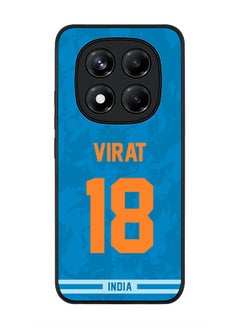 Stylizedd For Xiaomi Redmi Note 14 Pro 5G / X7 5G Case,Slim fit Camera Protection, Shockproof Thin Phone cover  - India Virat Kohli, Jersey No 18  - Image 1