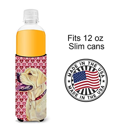 Caroline's Treasures Labrador Hearts Love and Valentine's Day Portrait Ultra Beverage Insulators for slim cans LH9158MUK - Image 4