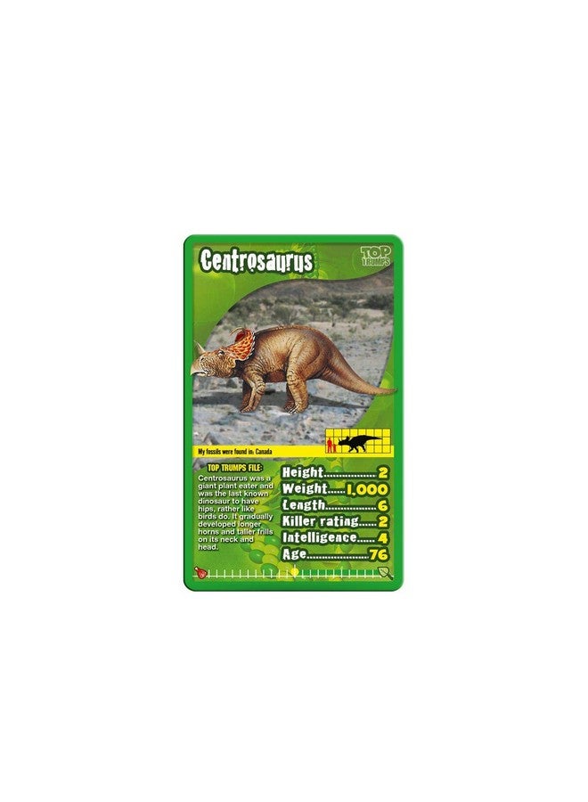 Top Trumps Top Trumps Dinosaurs Classics Card Game, Learn about the Tyrannosaurus Rex, Stegosaurus, Giganotsaurus in this educational pack, gift and toy for boys and girls aged 6 plus - Image 3