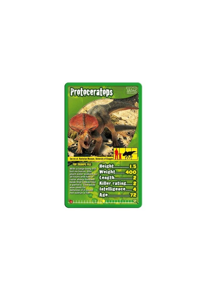 Top Trumps Top Trumps Dinosaurs Classics Card Game, Learn about the Tyrannosaurus Rex, Stegosaurus, Giganotsaurus in this educational pack, gift and toy for boys and girls aged 6 plus - Image 4