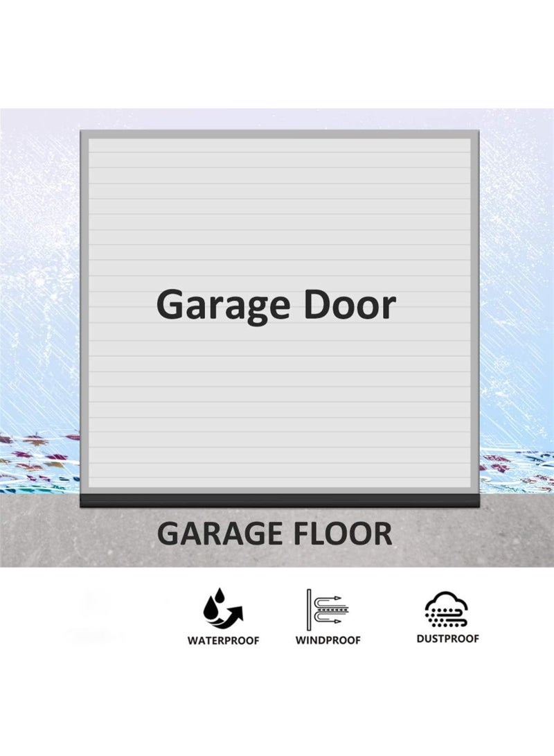 Universal Garage Door Seal,Garage Door Rubber Seal Replacement,Rolling Door Bottom Seal,Garage Door Weatherstrip(25 * 35) - Image 4