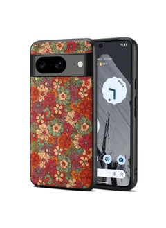 Case Cover For Google Pixel 7 Four Seasons Flower Language Series TPU Phone Case Summer Red