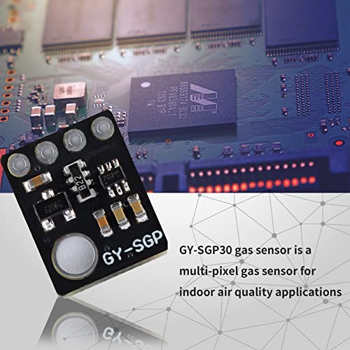 EC Buying GY-SGP30 Gas Sensor, Air Quality Carbon Dioxide Formaldehyde Monitoring TVOC CO2 Gas Sensor Module, a Digital Multi-pixel Gas Sensor for Indoor Air Quality Monitoring,co2 Sensor Arduino I2C - Image 2