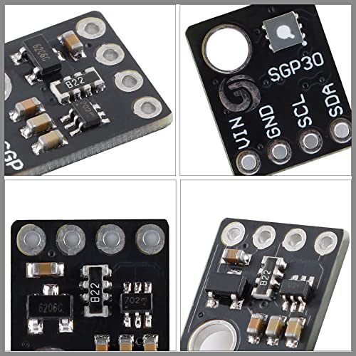 EC Buying GY-SGP30 Gas Sensor, Air Quality Carbon Dioxide Formaldehyde Monitoring TVOC CO2 Gas Sensor Module, a Digital Multi-pixel Gas Sensor for Indoor Air Quality Monitoring,co2 Sensor Arduino I2C - Image 3