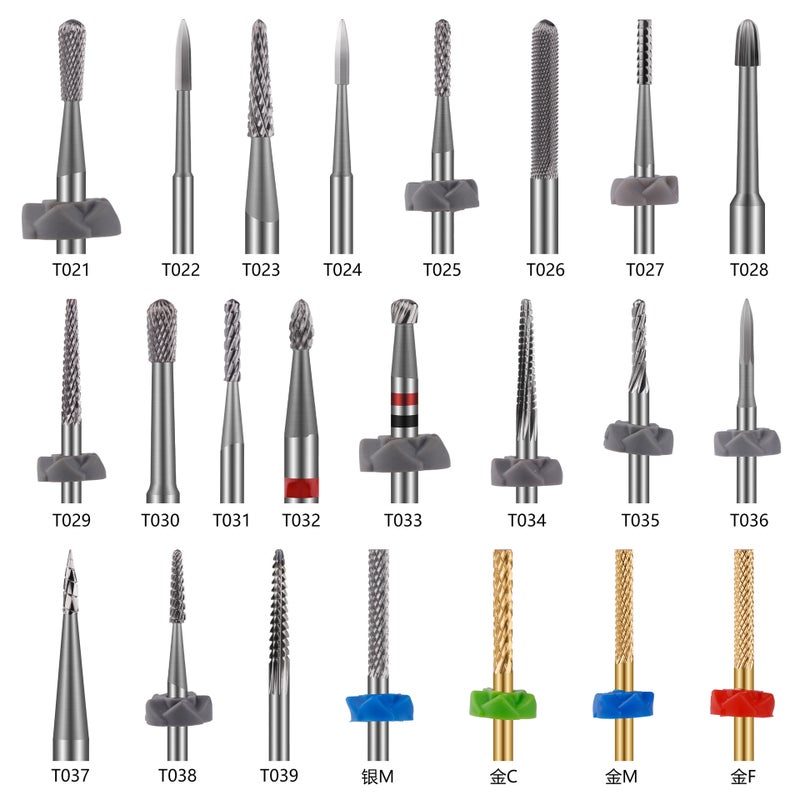 Nail Art Tungsten Steel Russian Type Grinding Head Nail Art Grinding Machine Unloading Spherical Pre-Treatment Peeling Grinding Head - Image 3