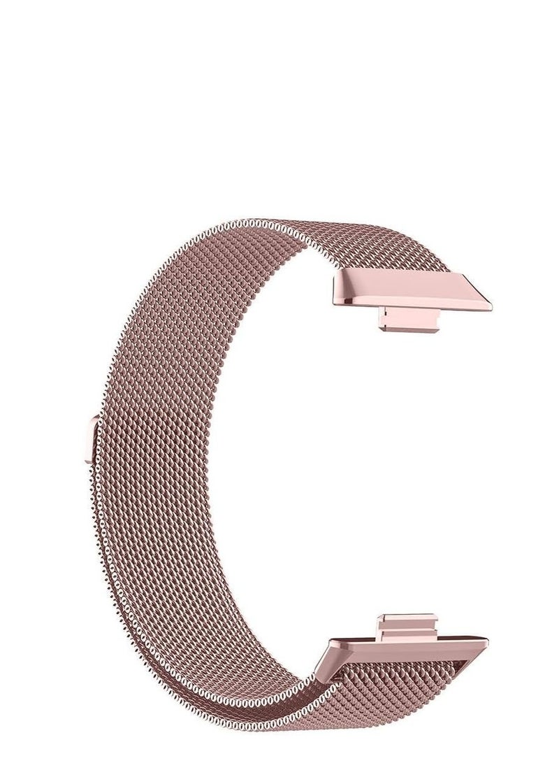 Huawei Watch Fit 3 Bands KRD-01 Metal Straw Cord Strap - Image 1