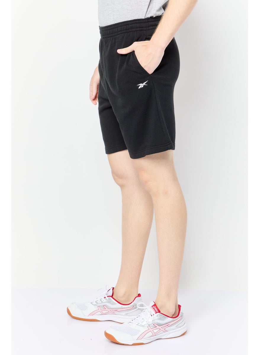 Reebok Men Sportswear Fit Running Short, Black  - Image 2