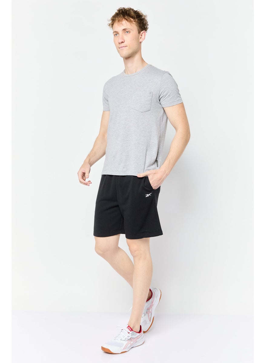 Reebok Men Sportswear Fit Running Short, Black  - Image 3