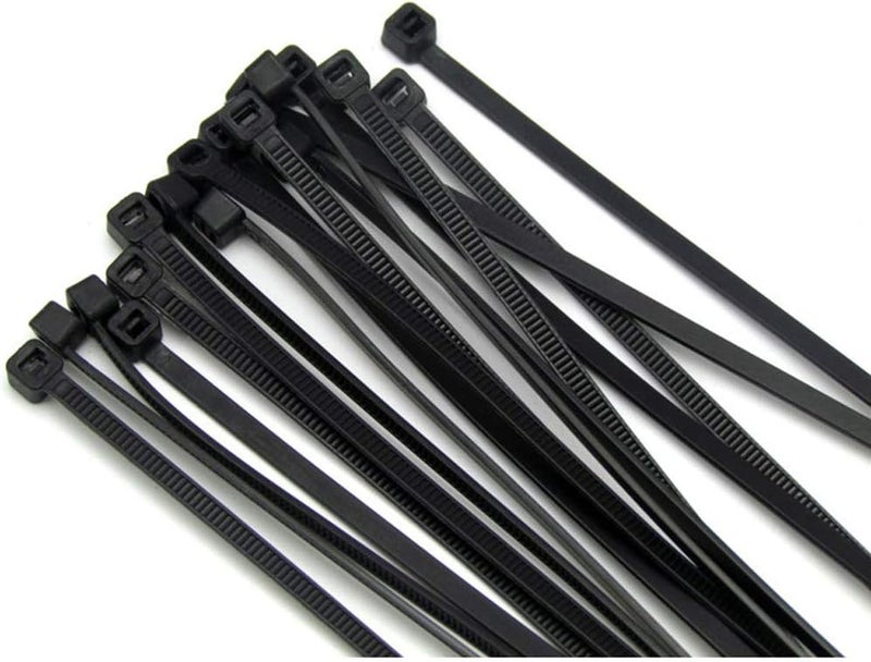 Nanlaohu 100PCS Nylon Cable Ties 150x2mm Cable Ties Self-Locking Nylon Small Zip Ties - Image 4
