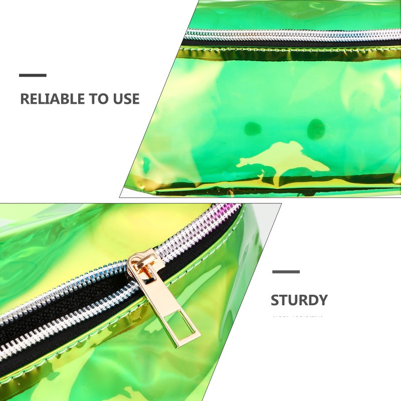 1Pc Transparent PVC Chest Bag Fashion Body Waist Bag Women Dating Bag - Image 5