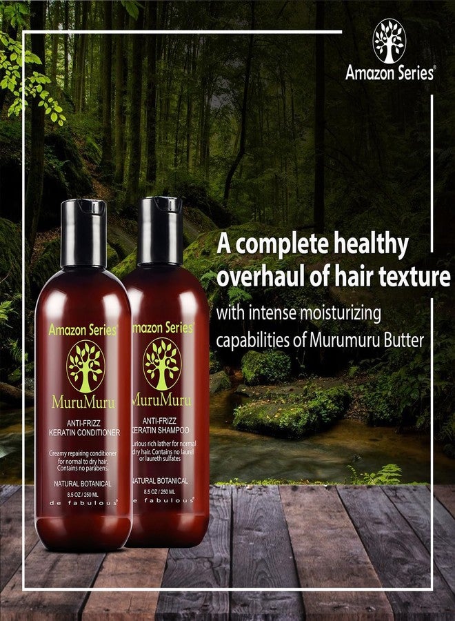 De Fabulous Amazon Series Murumuru Anti-Frizz Keratin Shampoo & Conditioner-250ml Combo | Sulphate Free | All Hair Types - Image 5