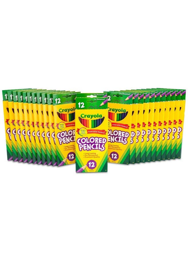 Crayola - Crayola Bulk Colored Pencils for Kids (24pk), Back to School Supplies For Teachers, Teacher Classroom Must Haves, 12 Colors [Amazon Exclusive] - Image 1