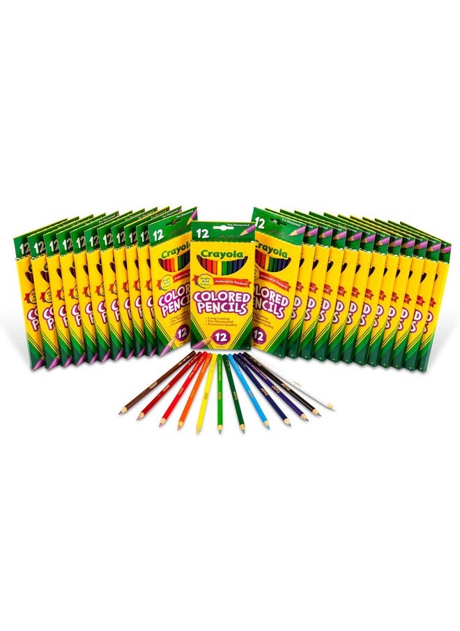 Crayola - Crayola Bulk Colored Pencils for Kids (24pk), Back to School Supplies For Teachers, Teacher Classroom Must Haves, 12 Colors [Amazon Exclusive] - Image 1