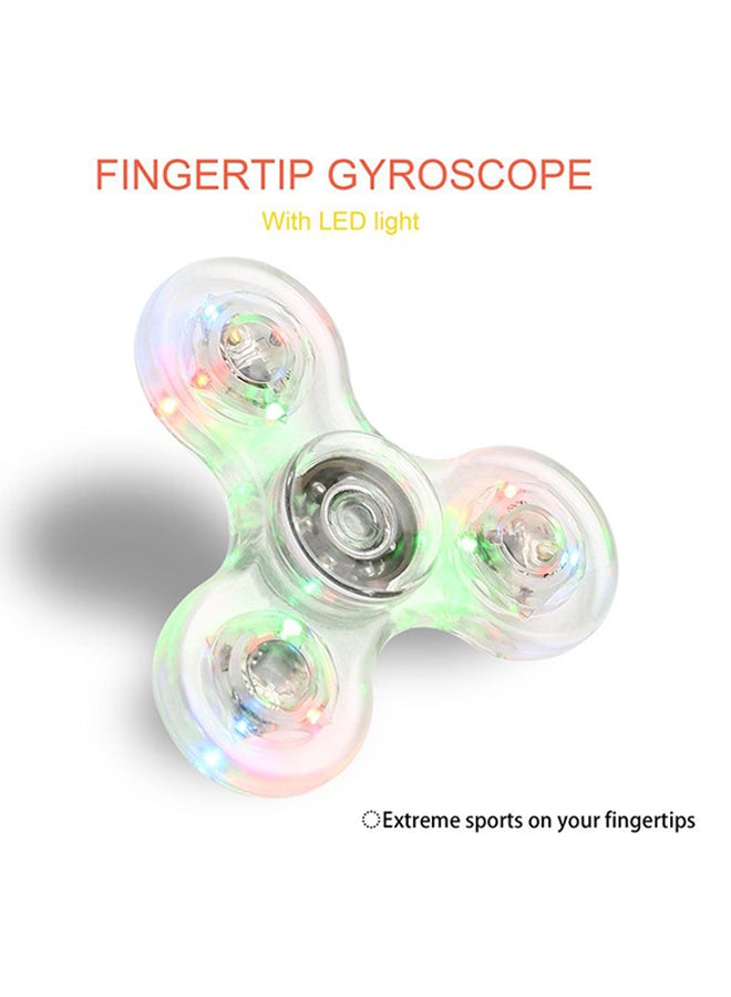 OUTAD LED Light Finger Hand Spinner Toy - Image 2