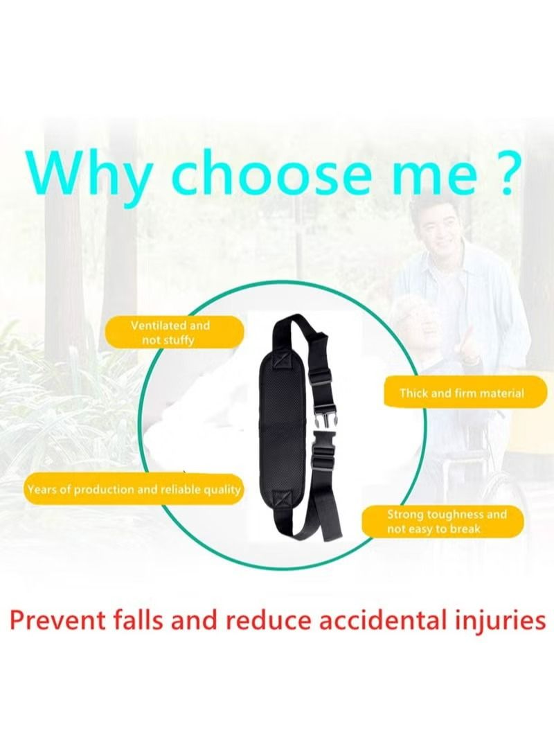 Generic 1 Pcs Wheelchair Safety Strap Seat Belt Anti-Slip and Anti-Fall Wheelchair Fixation Belt for Patients and Elderly  - Image 3