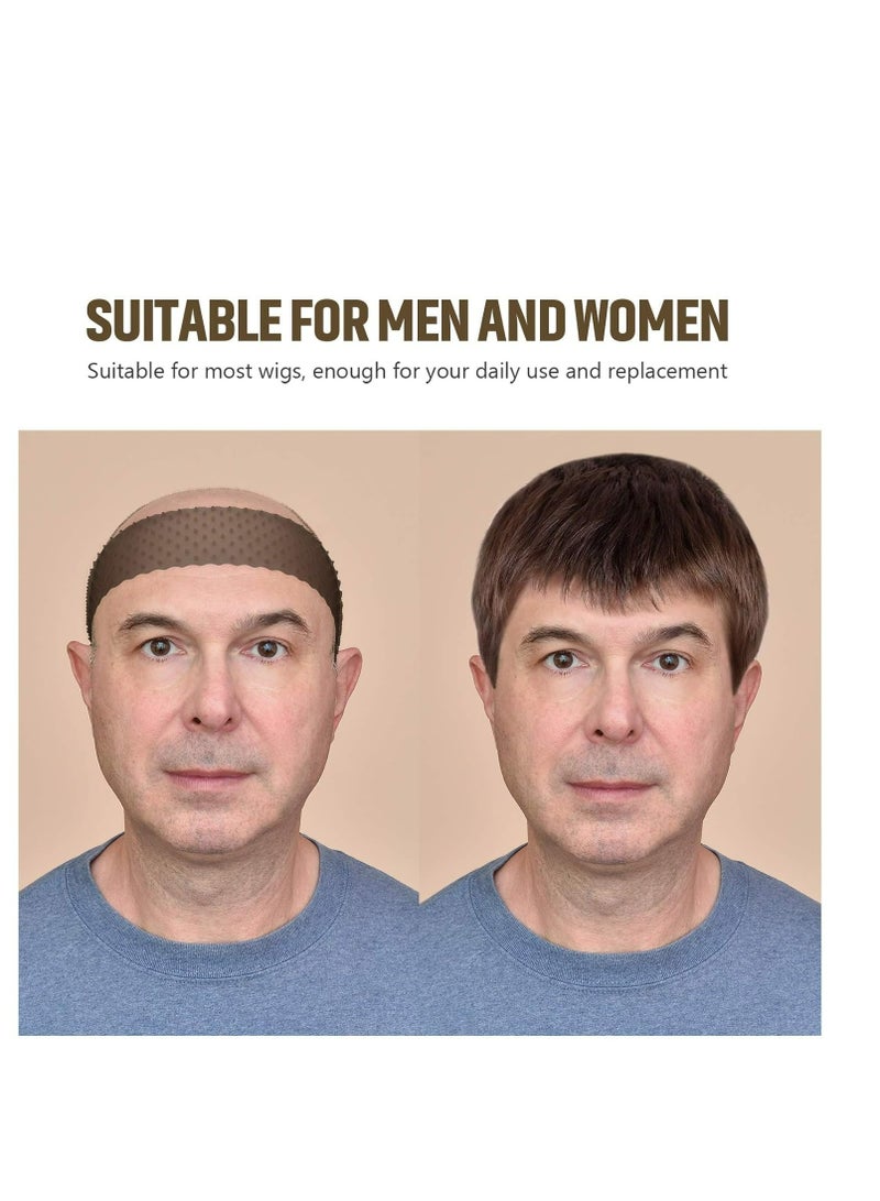 أوزيغالور 2 قطعة من حواف الوجه الصينية بالمطاط المرن مثبطة غير زينة، الحزام الرأسي الصيني المرن للتثبيت، حواف الوجه الصينية غير زينة، حواف الوجه الصينية دون شقوق، حواف الوجه الصينية القوية للرجال والنساء والرياضة واليوغا (أسود) - Image 5