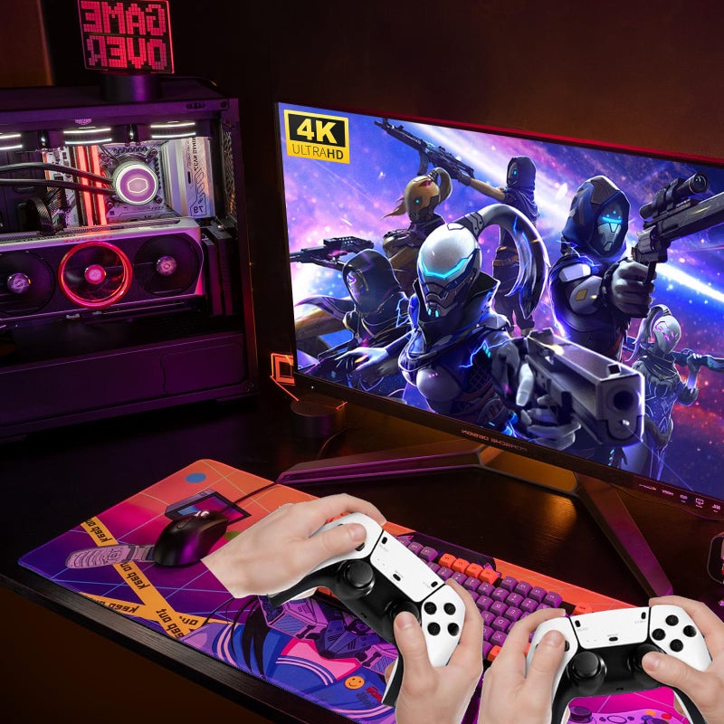 YunLone 2025 Upgraded Retro Gaming Console, 4K HDMI Video Game Consoles with 40,000+ Games & 23 Emulators, Plug and Play Video Gaming Stick (128G) - Image 2
